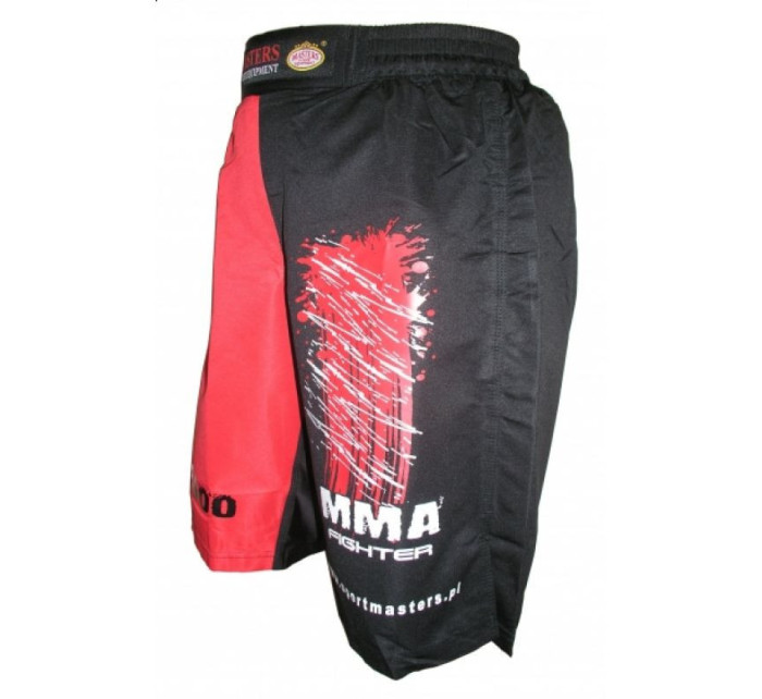 Pánske šortky MMA SM-2000 M 062000 čierno-červené - Masters