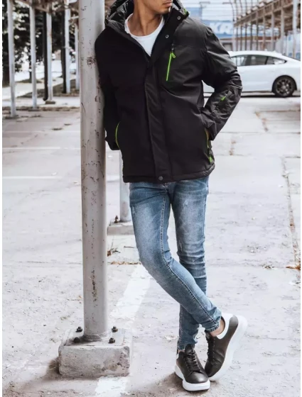 Pánská zimní bunda černá Dstreet model 21965605 - FashionStreet