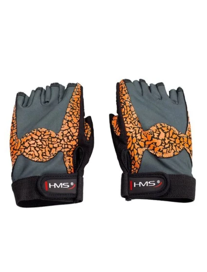 Rukavice Oragne/Grey W HMS RST03 r.M dámske