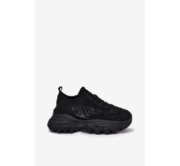 Dámské tenisky s svrškem černé model 21696310 - Boto Dámské tenisky s svrškem černé model 21696310 - Boto