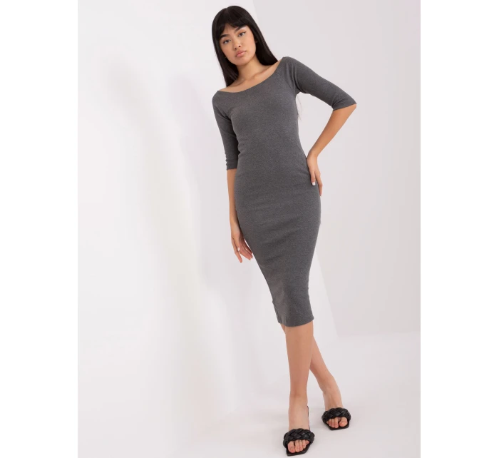 Šaty EM SK HS 21 503.43P tmavosivé