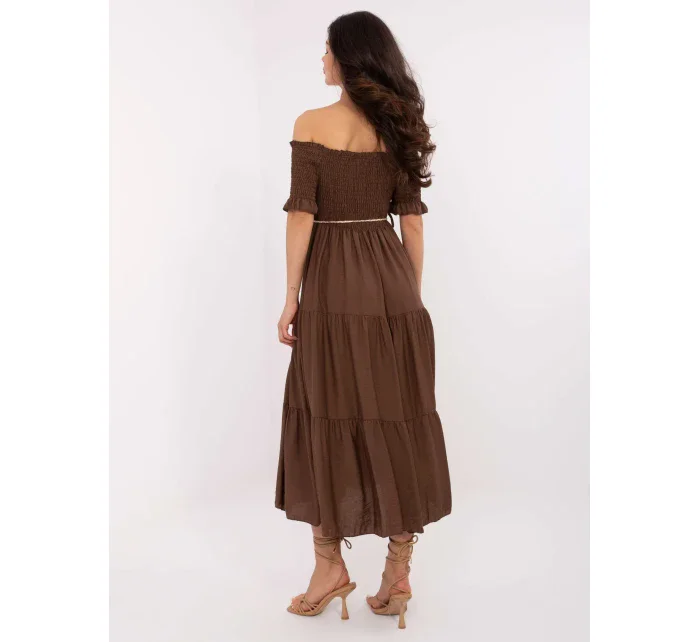 Šaty MI SK A2609.96 hnedé