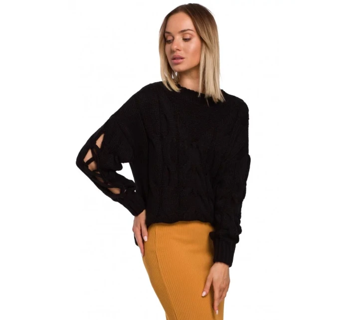 Dámsky sveter M539 fuchsiová - Moe