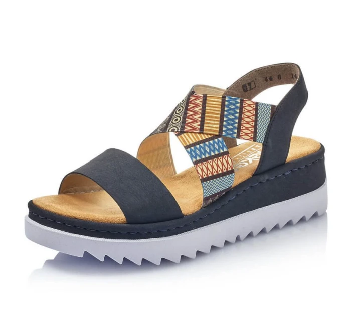 Sandále Rieker V44G8-14 W RKR533A