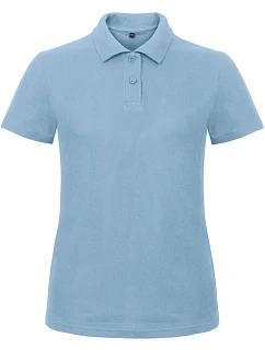 B&C ID.001 /women Dámske piqué polo 01.ID10 svetlo modré