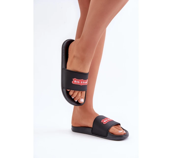 Klapki Damskie Big Star OO274038 Czarne