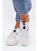 Dámské tenisky Big Star NN274444 Memory Foam systém Bílé Dámské tenisky Big Star NN274444 Memory Foam systém Bílé