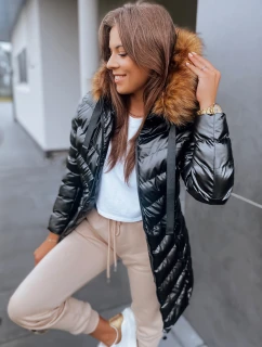 Dámska prešívaná bunda JASMIN black FashionStreet TY2945