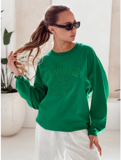Dámská mikina DREAM zelená Dstreet model 21968544 - FashionStreet