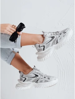 Dámske športové tenisky BLAZERO silver FashionStreet ZY1015