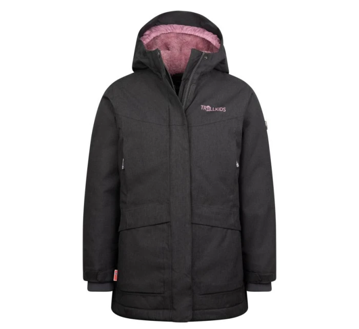 Trollkids Dievčenská nepremokavá zateplená bunda Oslo Coat PRO pre dievčatá sivá (456-609) Trollkids Dievčenská nepremokavá zateplená bunda Oslo Coat PRO pre dievčatá sivá (456-609)