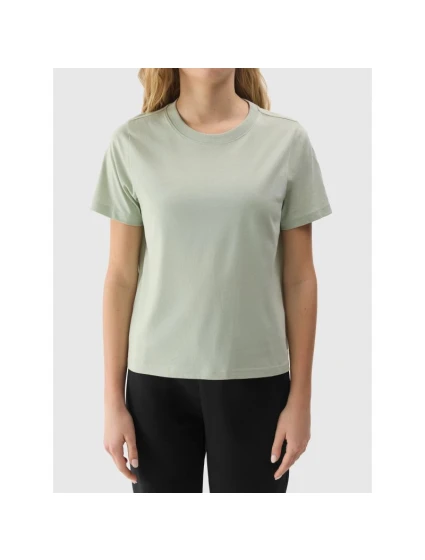 Dámske hladké tričko z organickej bavlny 4F