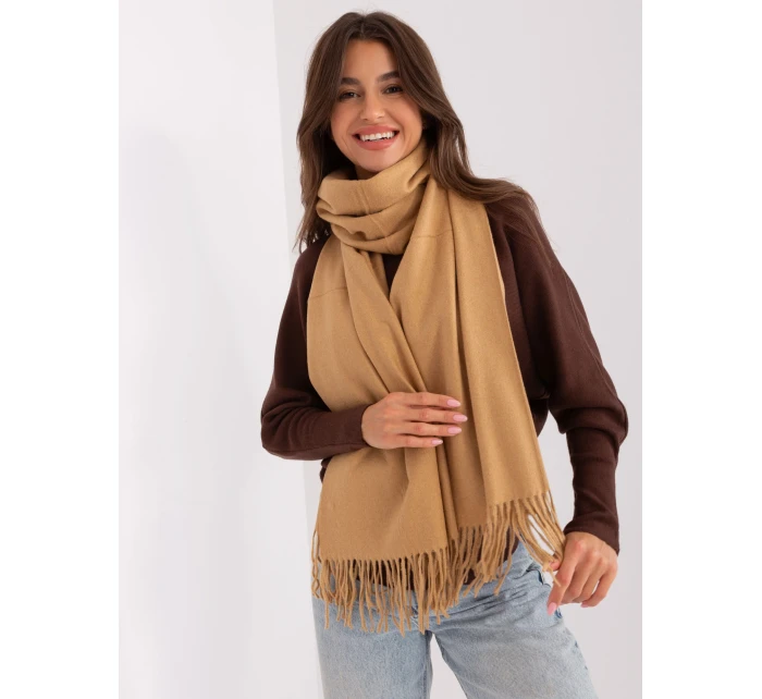 Szalik AT SZ model 18917597 camelowy - FPrice