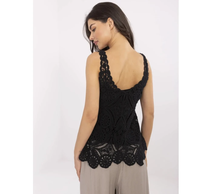 Blúzka MI BZ 9006.75 čierna Blúzka MI BZ 9006.75 čierna