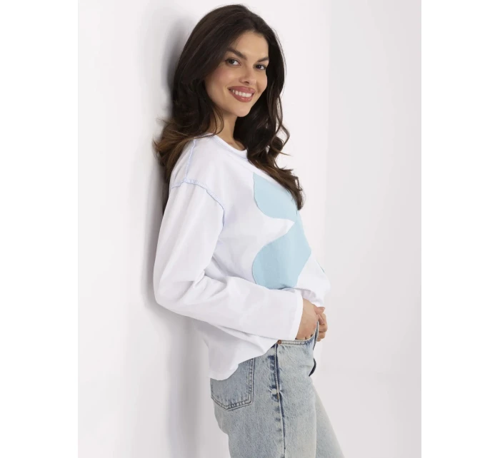 MI BZ blúzka M6169.03 bielo-modrá MI BZ blúzka M6169.03 bielo-modrá
