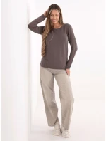 Blúzka RV BZ A 160.19P sivá béžová Blúzka RV BZ A 160.19P sivá béžová