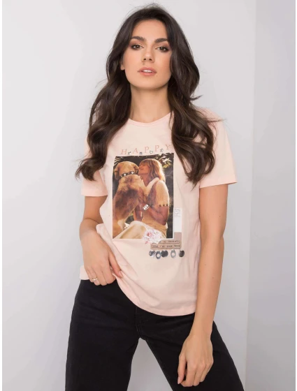 Dámske tričko PM TS SS20RX208.10 lososová - FPrice Dámske tričko PM TS SS20RX208.10 lososová - FPrice