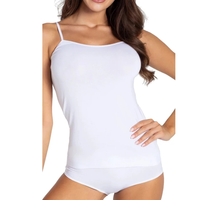 Dámska košieľka Seamless cotton camisole 2405s Biela - GATTA