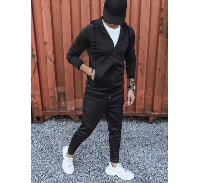 FashionStreet čierna pánska tepláková súprava AX0620