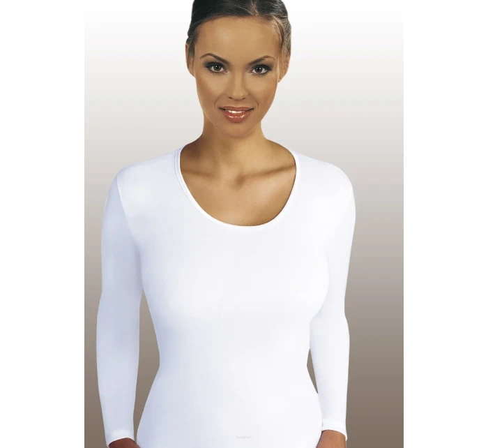 Biela dámska košieľka Emili Lena 2XL-3XL