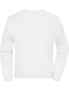 Daiber 8042 Ťažká unisex mikina oversize 02.8042 biela
