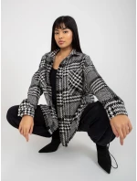 Košeľa DN KS 3964.45 čiernobielych