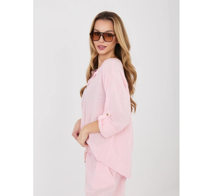 Bluzka IT BZ model 22031509 jasny różowy - FPrice
