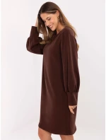 Sukienka IT SK model 21399581 ciemny brązowy - FPrice