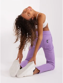 Tepláky RV DR 8380.25P svetlo fialová