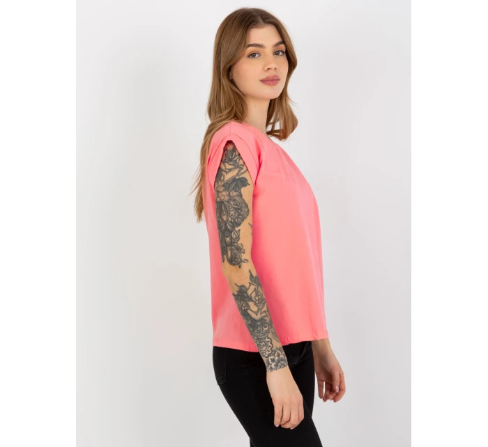 T shirt RV TS model 21863372 brzoskwiniowy - FPrice