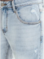 Pánske modré džínsové šortky FashionStreet SX2566