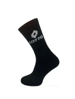 LOTTO froté ponožky čierne 3 páry 069739