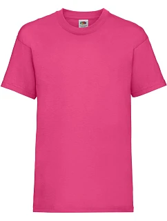 Kids Valueweight T Dětské tričko model 22424139 fuchsia - Fruit of the Loom