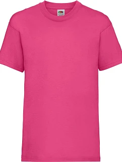 Fruit of the Loom Kids Valueweight T Detské tričko 16.1033 fuchsiová