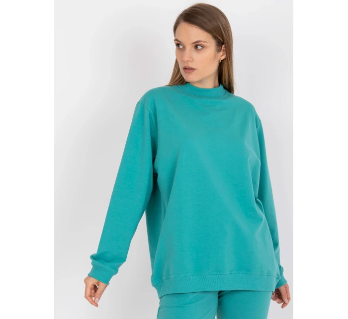 Mikina AP BL A R001 tyrkysová Mikina AP BL A R001 tyrkysová