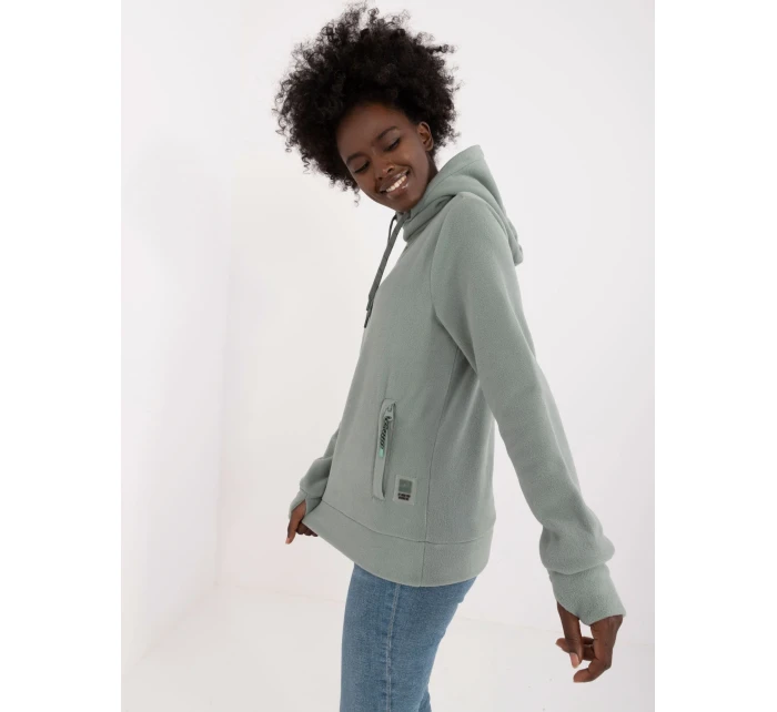 Mikina D20005M02627B1 pistáciová Mikina D20005M02627B1 pistáciová