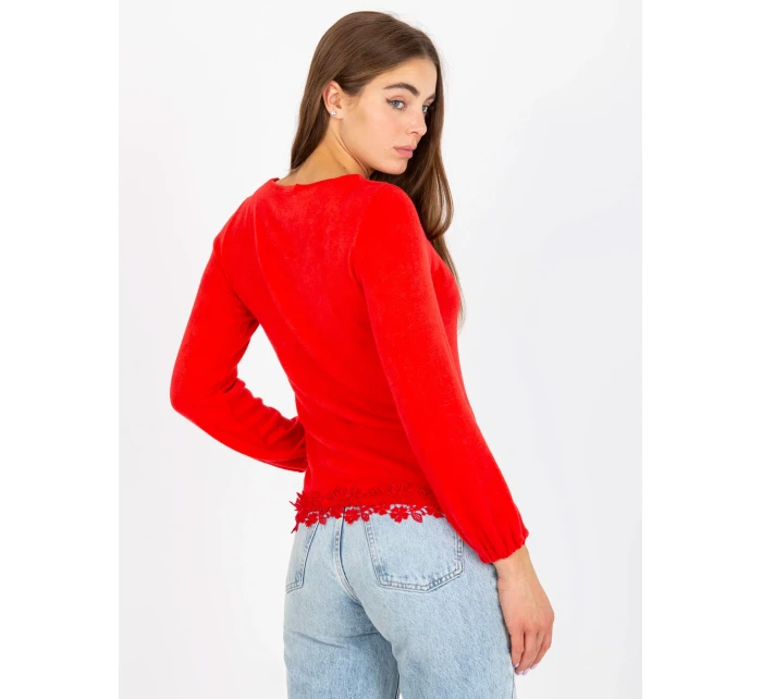 Blúzka LK BZ 506786.58P červená