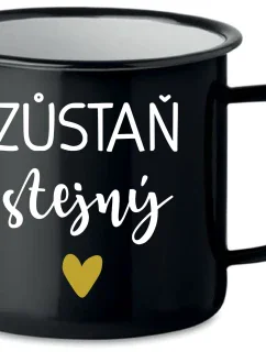 STAY THE SAME - čierna plechovka 350 ml