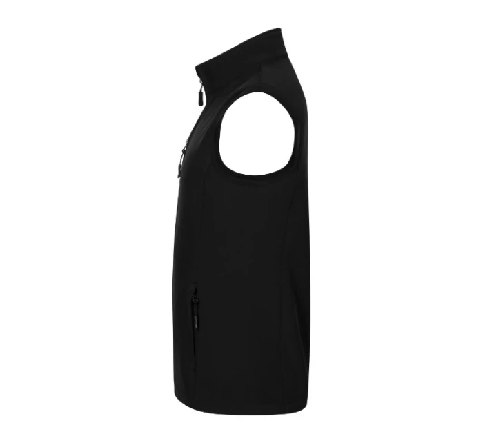 Trail pánska softshellová vesta čierna