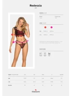 Romantický set Redessia top & thong - Obsessive Romantický set Redessia top & thong - Obsessive