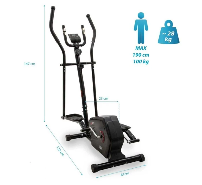 ELIPTICKÝ TRENAŽÉR CROSSTRAINER E580 EB FIT