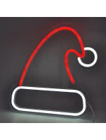 FIGÚRKA NEÓNOVÉ SVETLO SANTA KLOBÚK