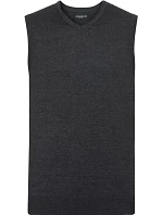 Russell Athletic 716M Svetr s výstrihom do V 11.716M charcoal marl Russell Athletic 716M Svetr s výstrihom do V 11.716M charcoal marl