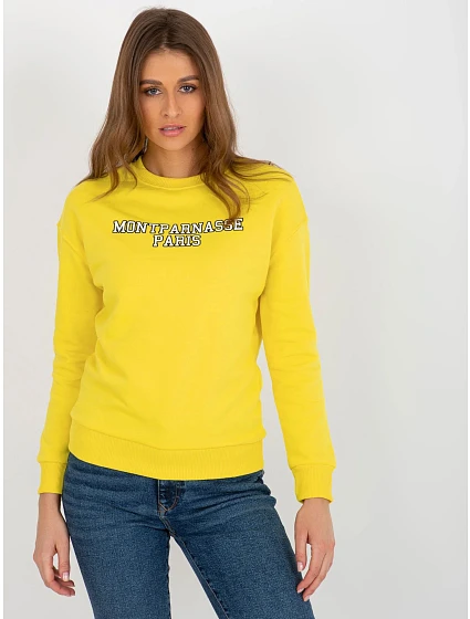 Dámská mikina MA BL žlutá model 18249859 - FPrice Dámská mikina MA BL žlutá model 18249859 - FPrice