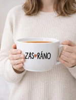 ZAS_RÁNO - MEGA XXL keramický hrnek 1000 ml