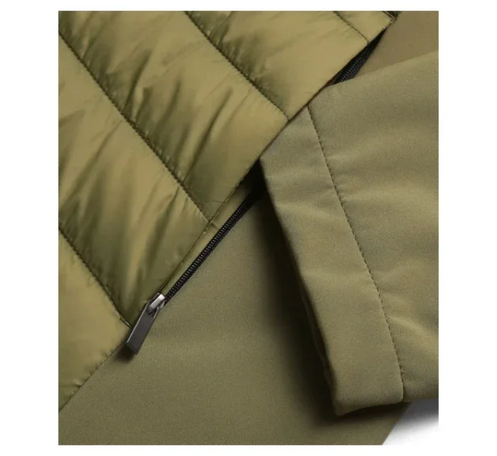 Cross hybridná bunda strieborná šedá Cross hybridná bunda strieborná šedá