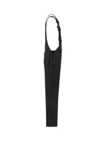 Priemyselné pracovné nohavice Dungaree Overall so šnúrkou unisex čierne Priemyselné pracovné nohavice Dungaree Overall so šnúrkou unisex čierne