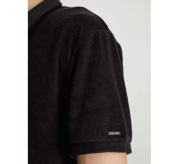 Pánská plážová polokošile model 18405296 BEH černá - Calvin Klein