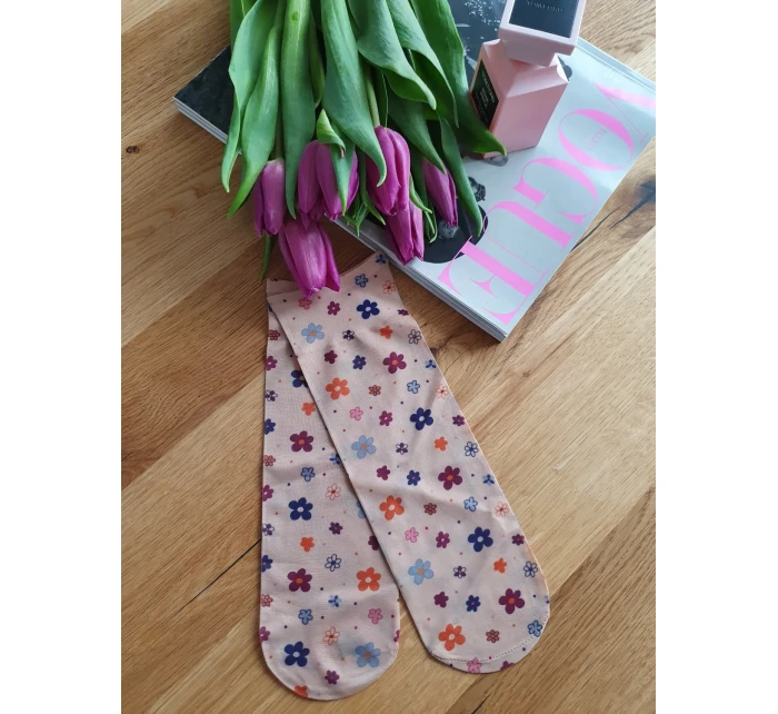 Dámske vzorované ponožky Magnetism lycra 20 den