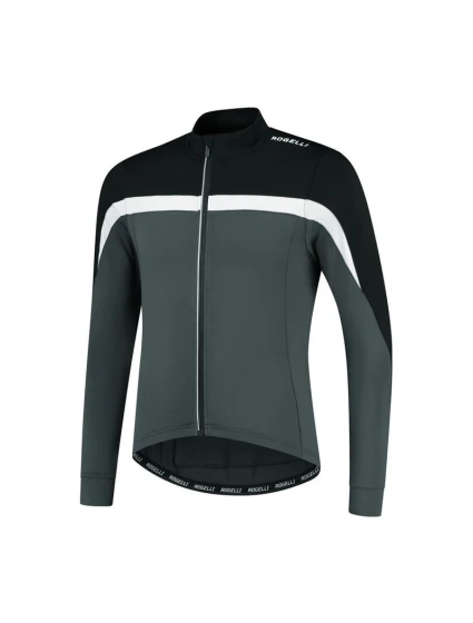 Rogelli COURSE dres s dlhým rukávom sivý XL